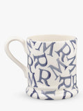 Emma Bridgewater blue half pint mug 300ml - British product