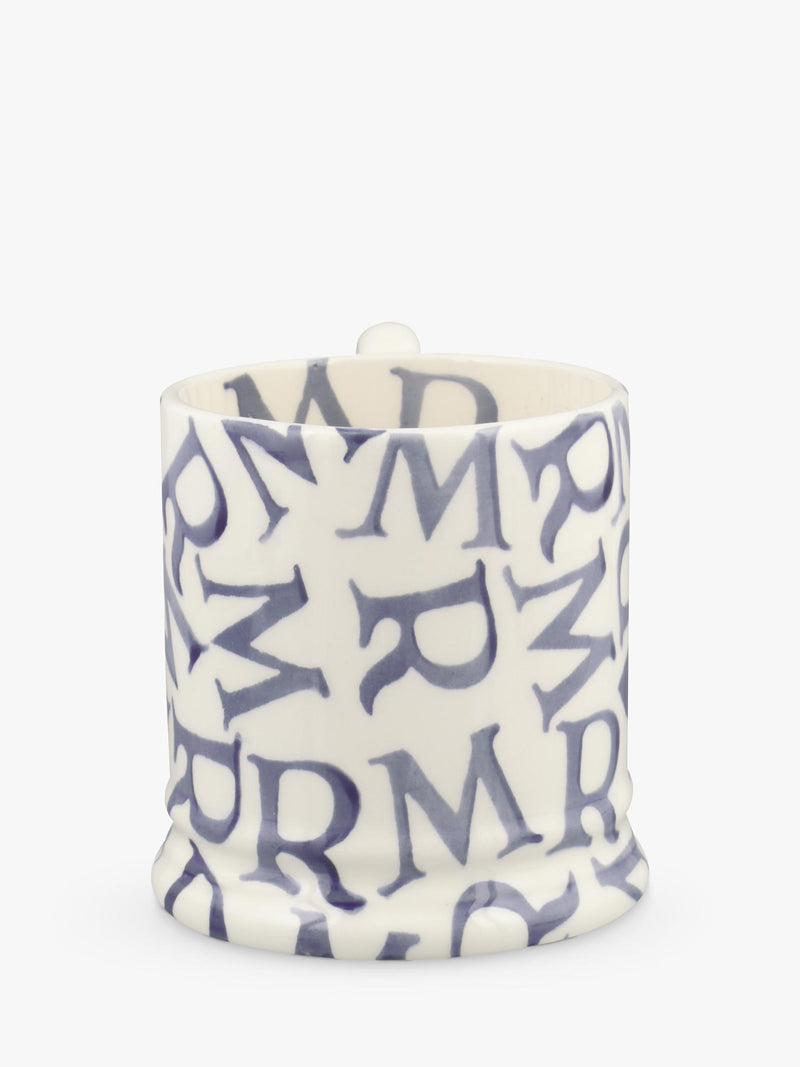 Emma Bridgewater blue half pint mug 300ml - British product