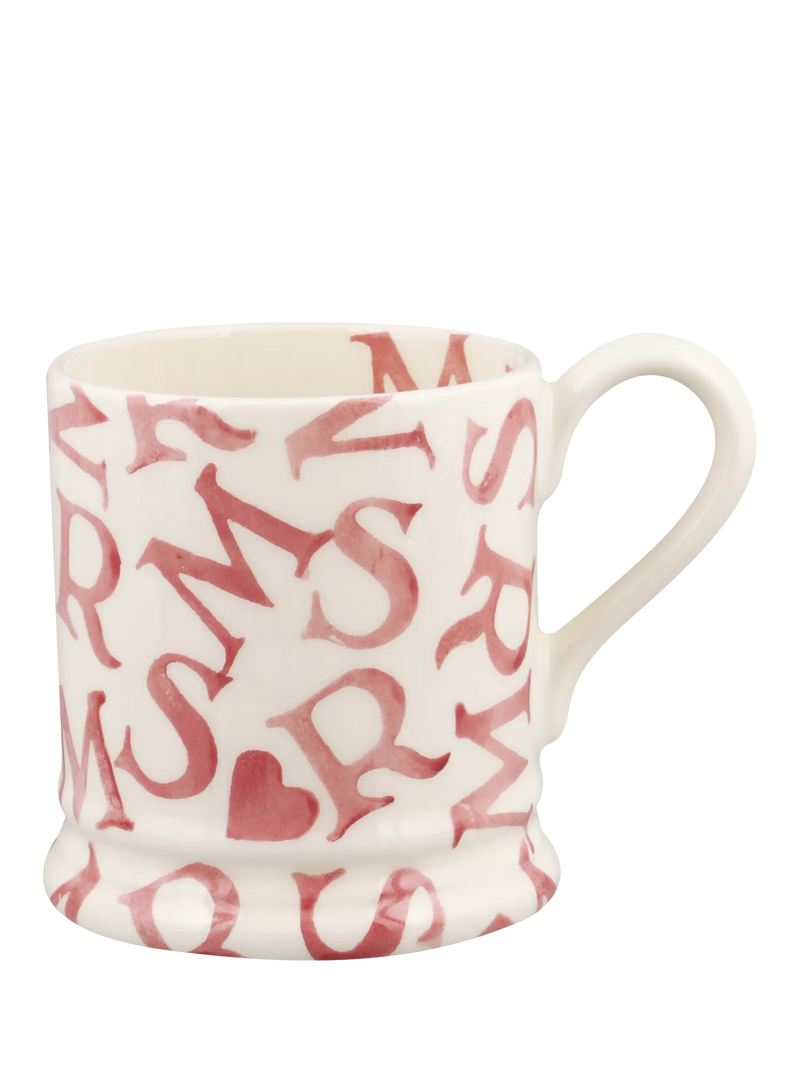 Emma Bridgewater pink mug 300ml, imported from the UK