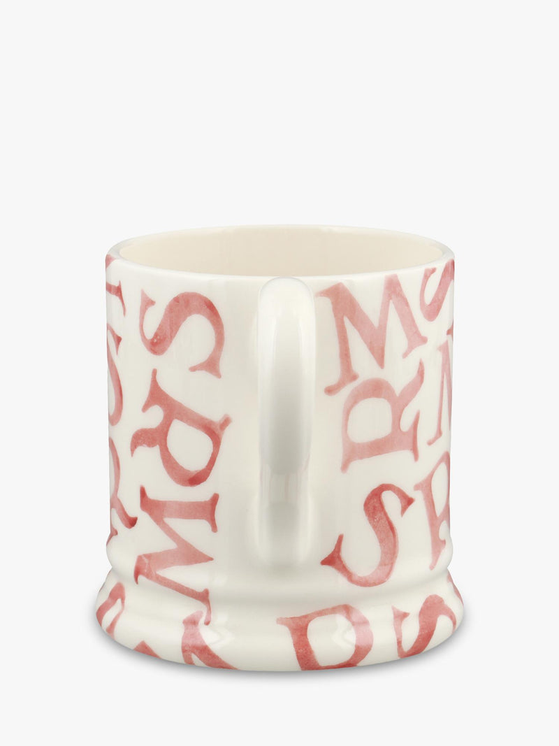 Emma Bridgewater pink mug 300ml, imported from the UK