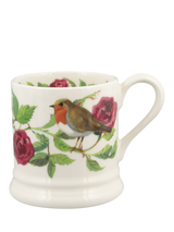 John Lewis Emma Bridgewater Old Rose Earthenware Half Pint Mug 300ml- Buy online at McGrocer