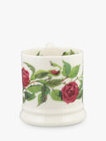 Emma Bridgewater Old Rose earthenware half pint mug 300ml - British product