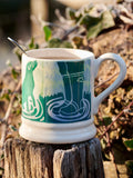 Emma Bridgewater Puddles earthenware mug 300ml - British product