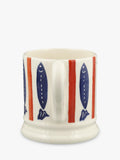 Emma Bridgewater Seafood Stripe earthenware mug 300ml, UK version