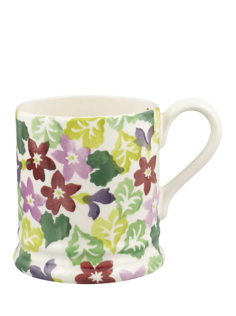 Emma Bridgewater Sweet Violets half pint mug 300ml - British product