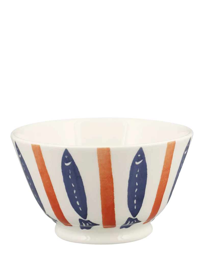 Emma Bridgewater earthenware bowl seafood stripe 12.5cm, UK version