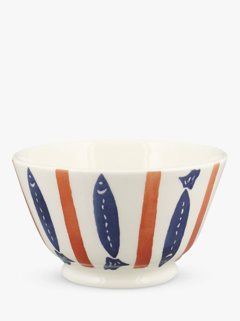 Emma Bridgewater earthenware bowl seafood stripe 12.5cm, UK version