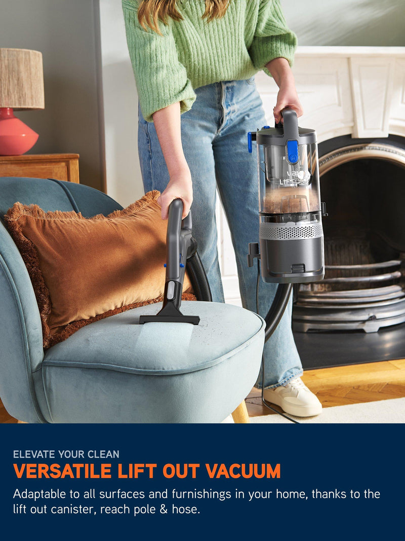 Vax LiftOut Reach Pet vacuum cleaner Graphite Blue - British product
