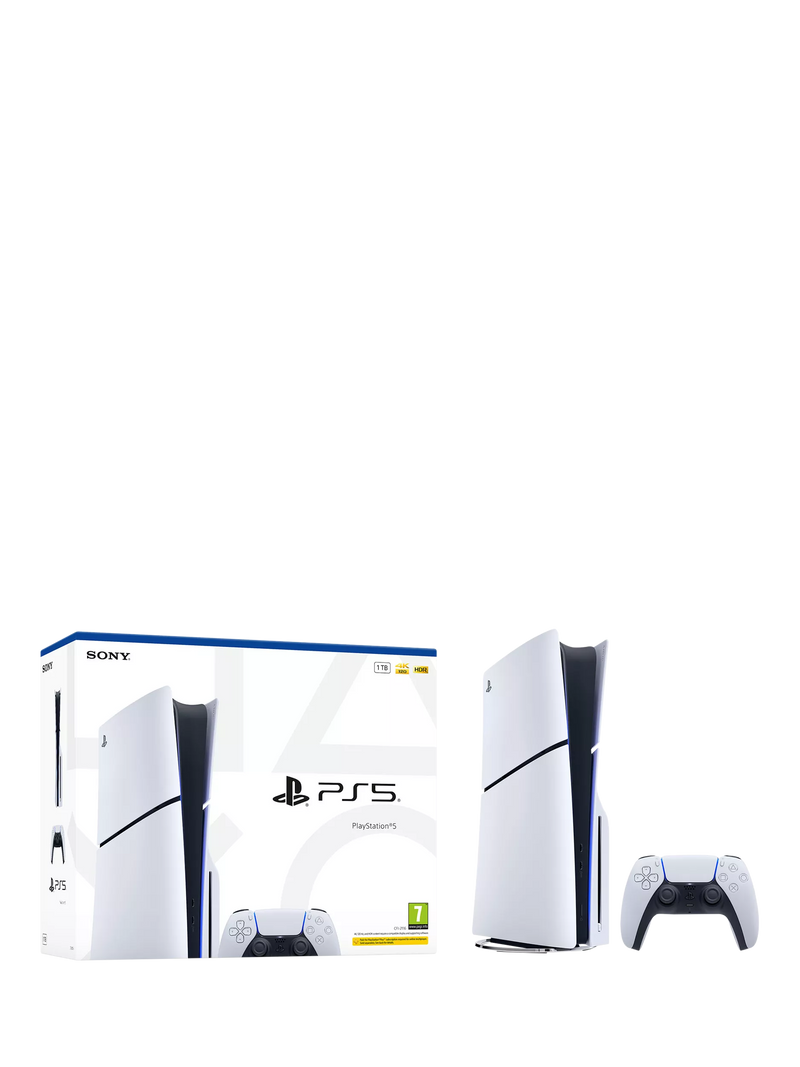 Sony PS5 Slim console with DualSense controller 1TB, UK version