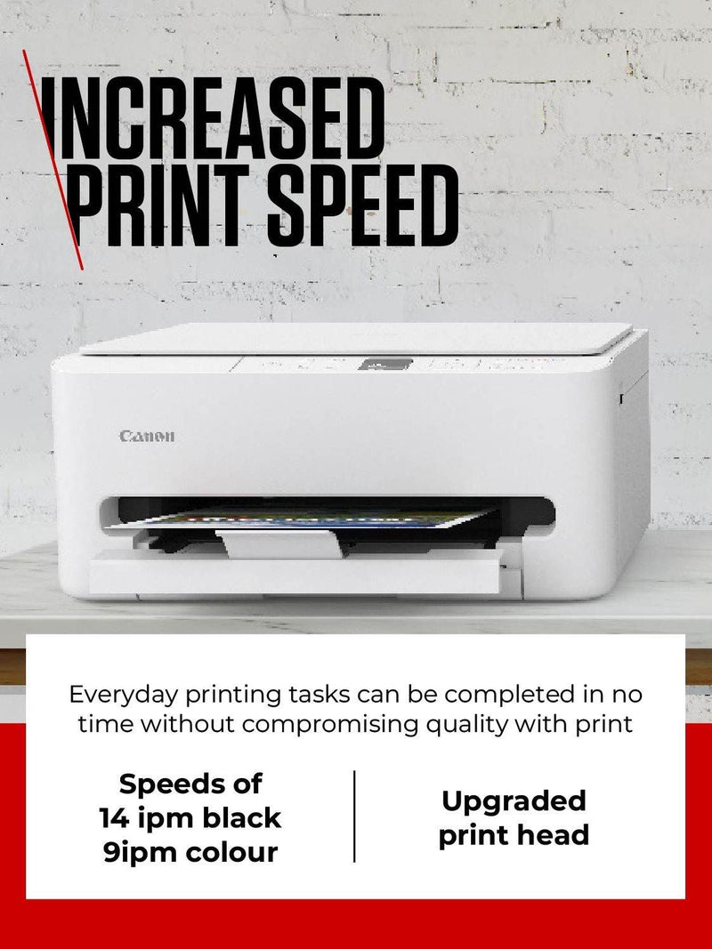 Canon PIXMA TS6550i wireless printer white, imported from the UK