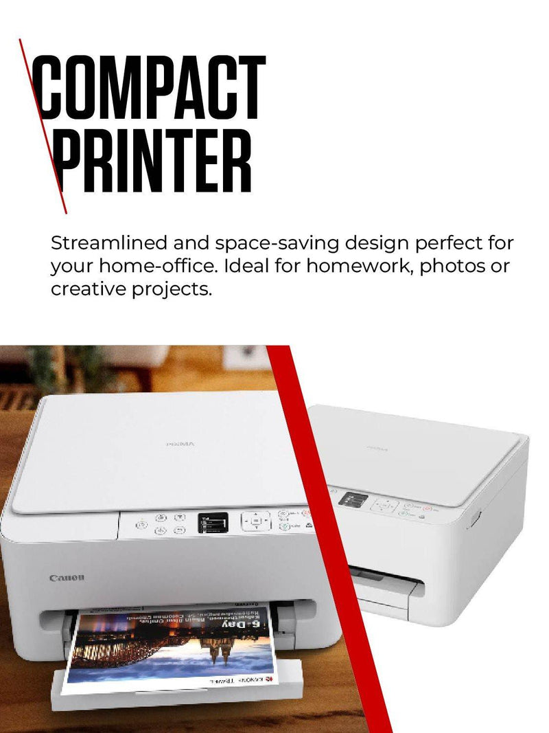 Canon PIXMA TS6550i wireless printer white, imported from the UK