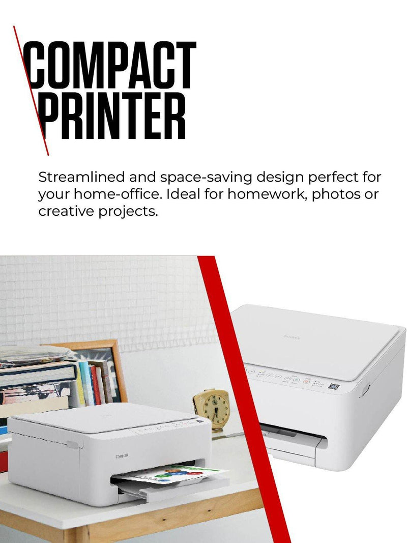 Canon PIXMA TS4150i all-in-one wireless printer white (British brand)