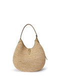 Ralph Lauren Polo ID raffia shoulder bag - British product