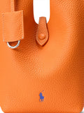 Ralph Lauren Polo Play small leather crossbody tote bag (British brand)
