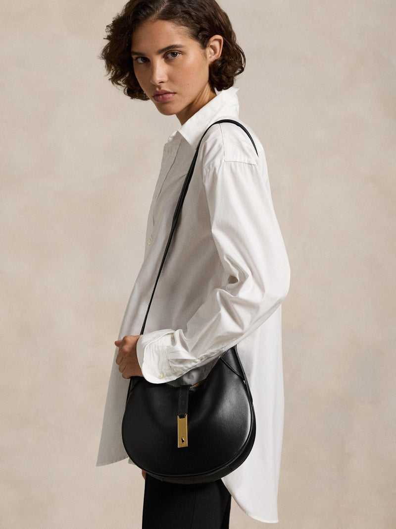 Ralph Lauren Polo ID shoulder bag Italian leather, imported from the UK