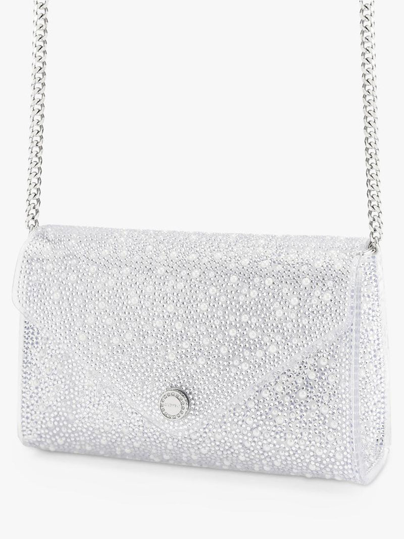 Carvela Positano crystal clutch bag 19cm, UK version