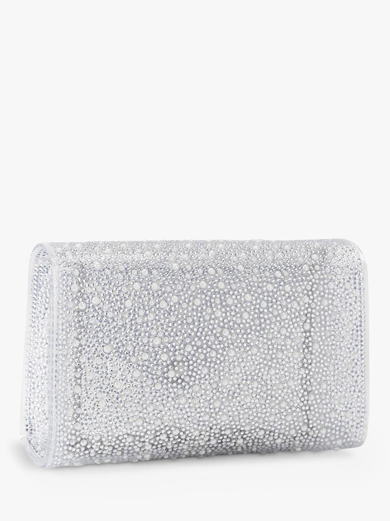 Carvela Positano crystal clutch bag 19cm, UK version