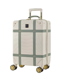 Rock Vintage 8-Wheel 55cm Hard-Sided Cabin Suitcase