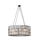 John Lewis Pottery Barn Adeline Large Crystal Chandelier Ceiling Light, Bronze- Buy online at McGrocer