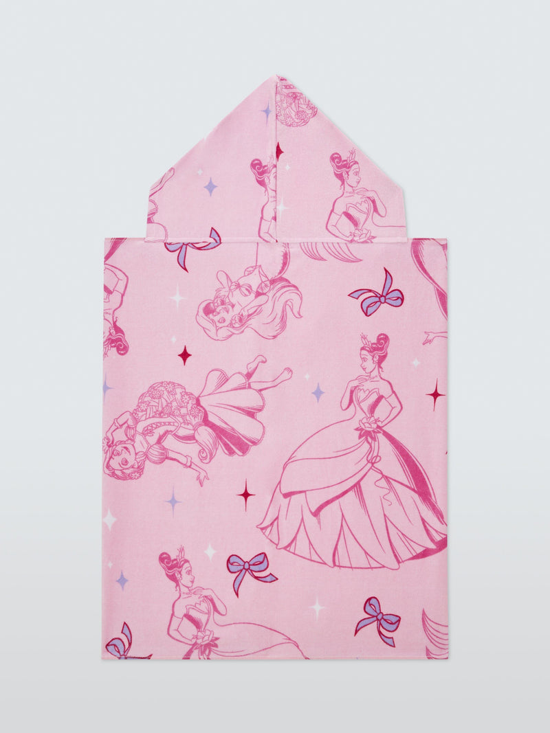 Disney Princess hooded towel with padded crown - British product