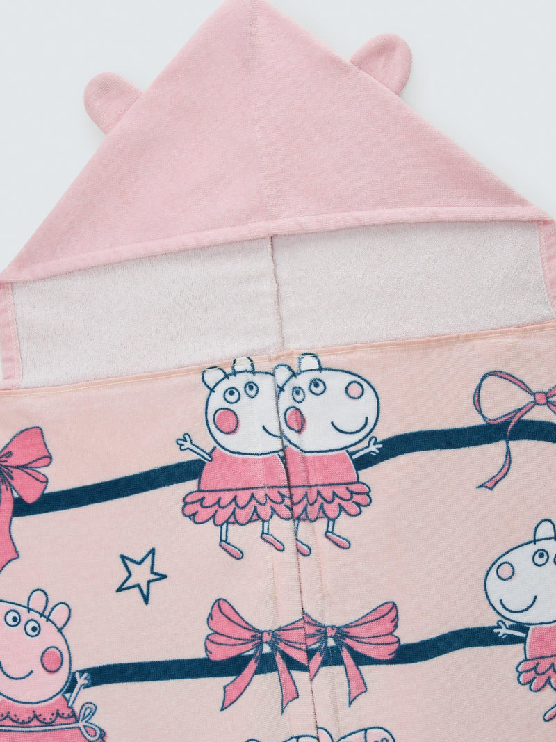 Brand Threads Peppa Pig hooded towel for kids, imported from the UK