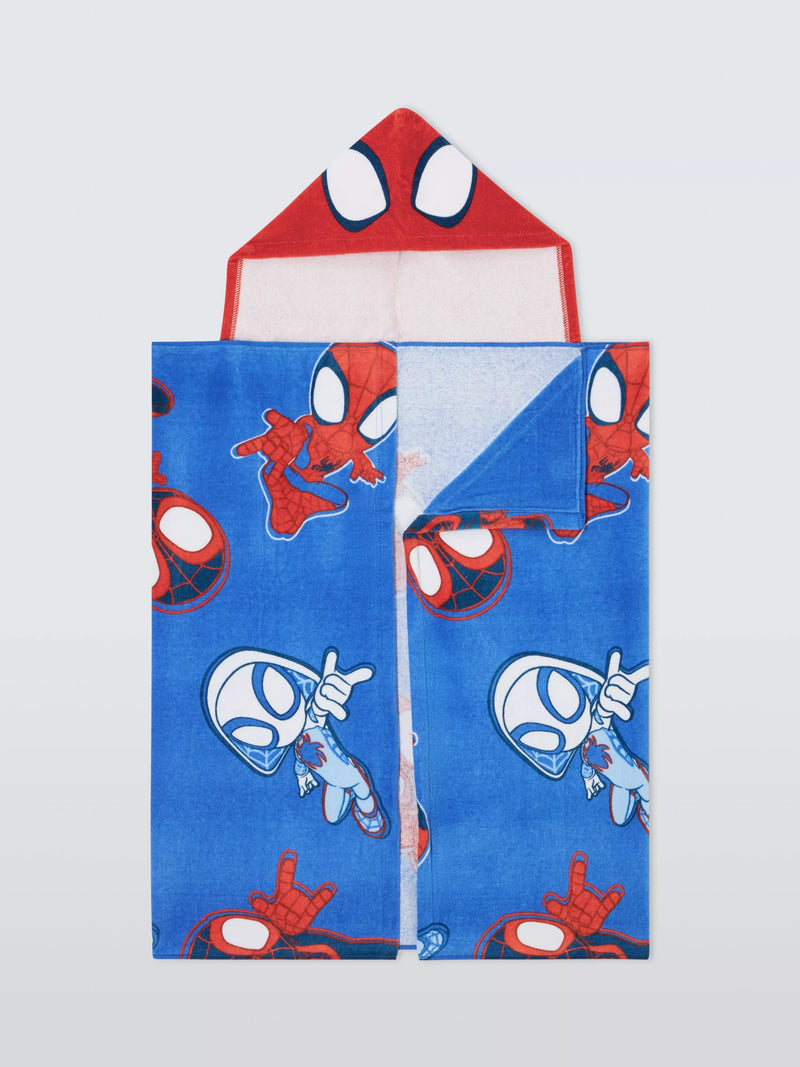 Spidey And His Amazing Friends hooded kids towel (British brand)