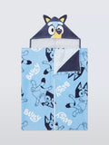 Bluey hooded kids towel for swimming (British brand)