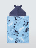 Bluey hooded kids towel for swimming (British brand)