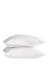 John Lewis Pottery Barn Classic 400 Thread Count Combed Organic Cotton Standard Pillowcases Set of 2 White- Buy online at McGrocer