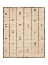 John Lewis Pottery Barn Calliope Pure Wool Rug, Flax Black- Buy online at McGrocer
