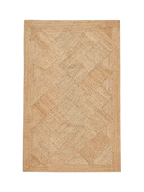 John Lewis Pottery Barn Salvino Pure Jute Rug, Natural- Buy online at McGrocer