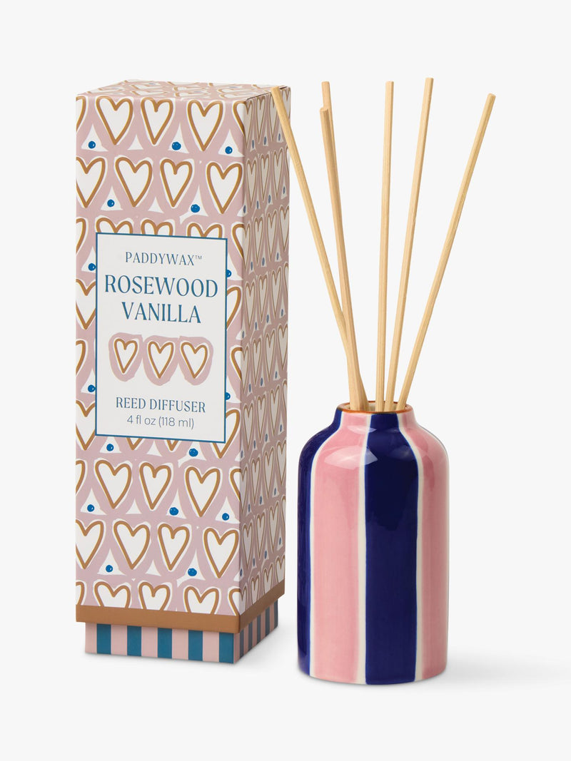 Paddywax A Dopo Rosewood Vanilla reed diffuser 118ml, UK version