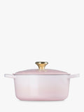 Le Creuset Wicked Glinda shell pink casserole 24cm, imported from the UK