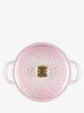 Le Creuset Wicked Glinda shell pink casserole 24cm, imported from the UK