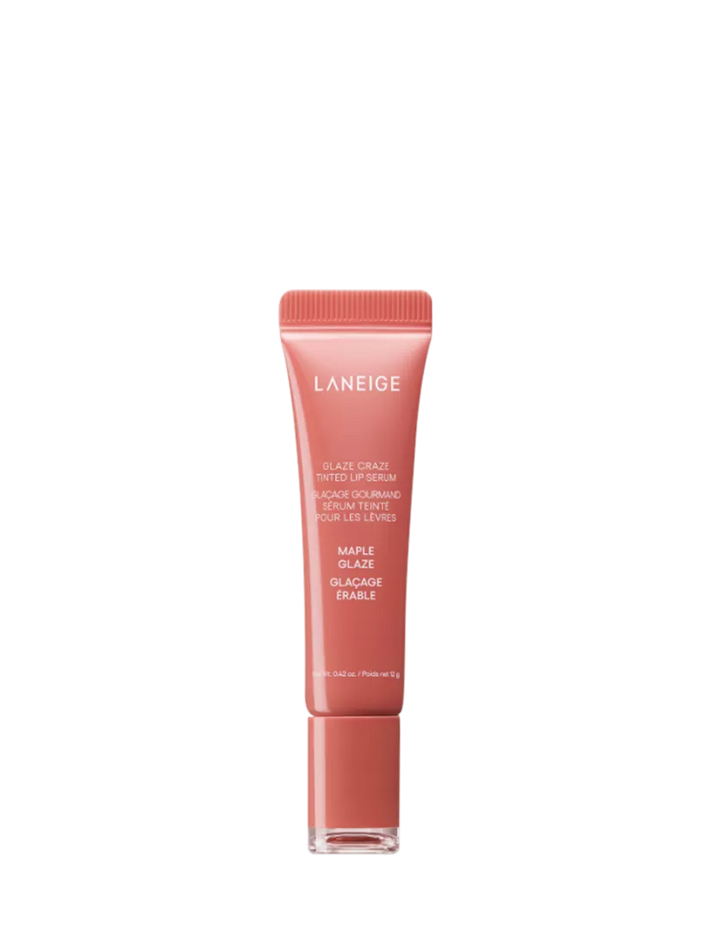 LANEIGE Glaze Craze Tinted Lip Serum, Maple Glaze