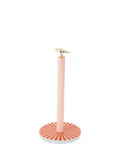 Yvonne Ellen shell kitchen towel holder pink gold, imported from the UK