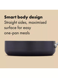 OXO 24cm ceramic non-stick sauté pan with lid (British brand)