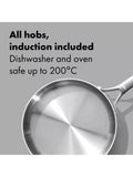 OXO Mira saute pan stainless steel 24cm (British brand)