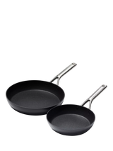 John Lewis OXO Professional Hard Anodised Aluminium Ceramic Non-Stick Frying Pan Set, 2 Piece- Buy online at McGrocer