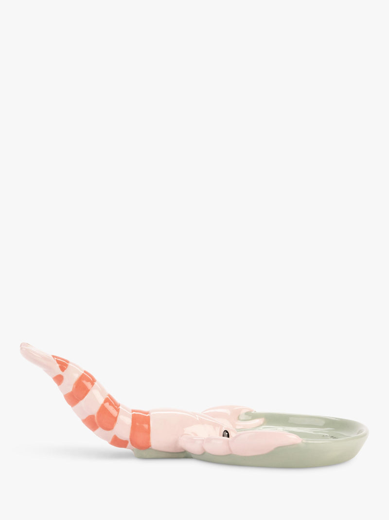 Yvonne Ellen lobster spoon rest in pink (British brand)