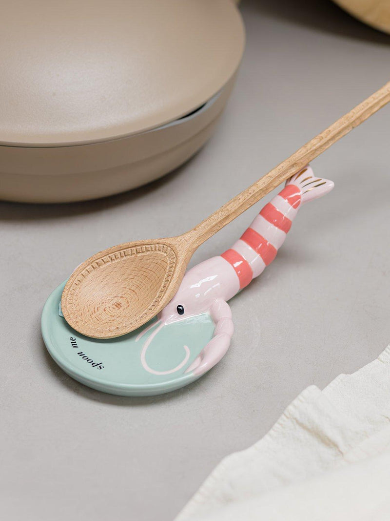 Yvonne Ellen lobster spoon rest in pink (British brand)
