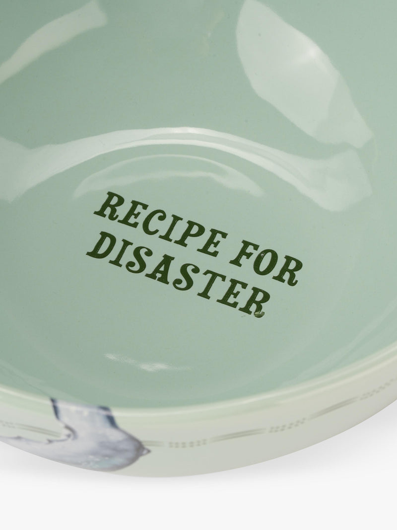 Yvonne Ellen whale mixing bowl green 12x25cm, imported from the UK