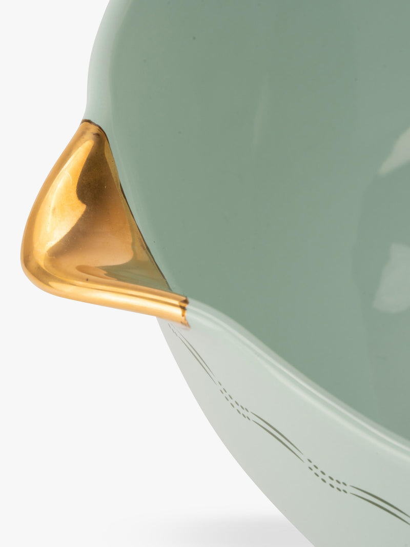 Yvonne Ellen whale mixing bowl green 12x25cm, imported from the UK