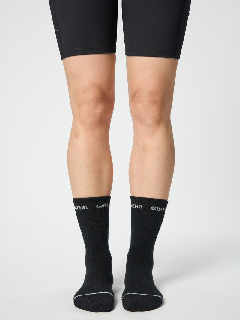 Girlfriend Collective stretch crew socks pack of 3 (British brand)