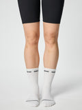 Girlfriend Collective crew socks pack of 3 white, UK version
