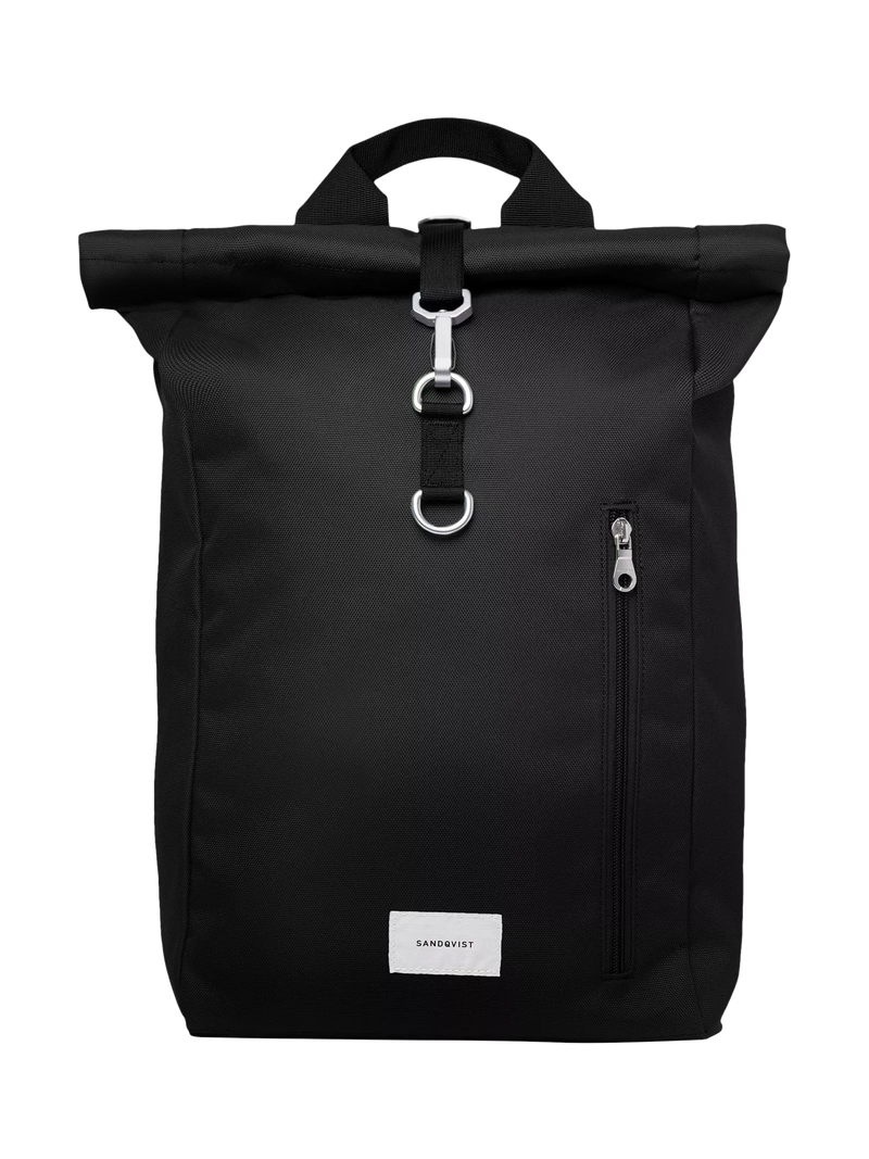 Sandqvist Ground Rolltop Backpack recycled polyester (British brand)