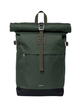 John Lewis Sandqvist Icon Rolltop Backpack, Multi Olive- Buy online at McGrocer