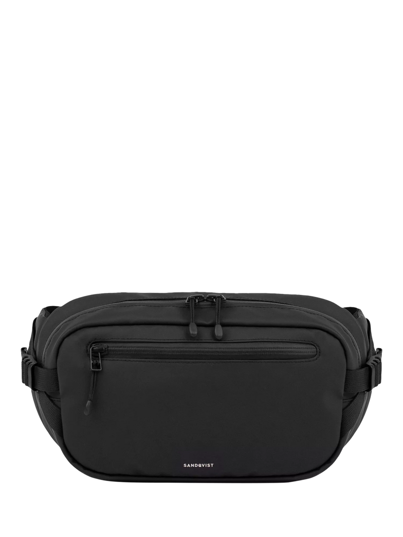 Sandqvist Stream crossbody bag black, imported from the UK