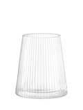 LSA International Beacon glass candle holder H14cm - British product