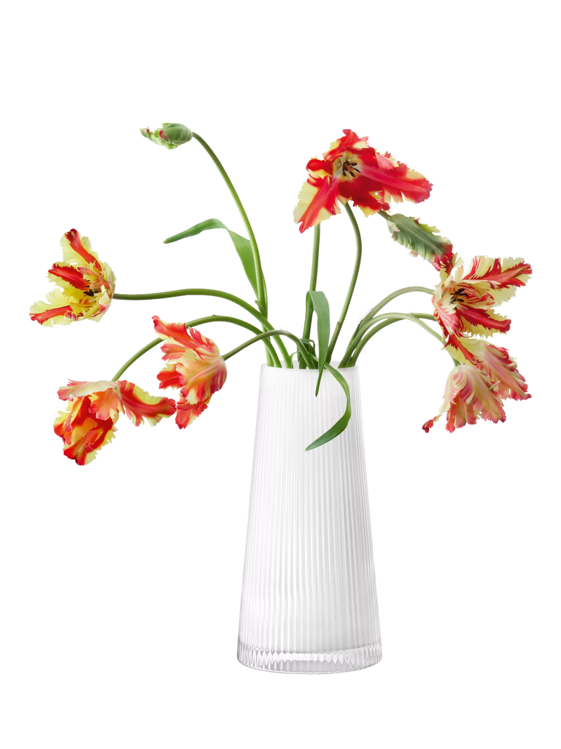 LSA International glass candle holder H30cm, UK version